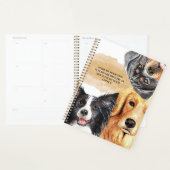 Hunde sieht sich großen Rassen Aquarellkunst gegen Planer (Anzeige)