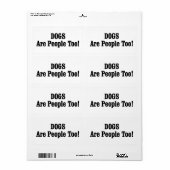 Hunde sind auch Menschen! (Vorne)