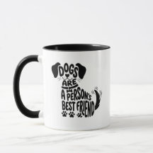 Hunde sind der beste Freund eines Menschen Lustige
