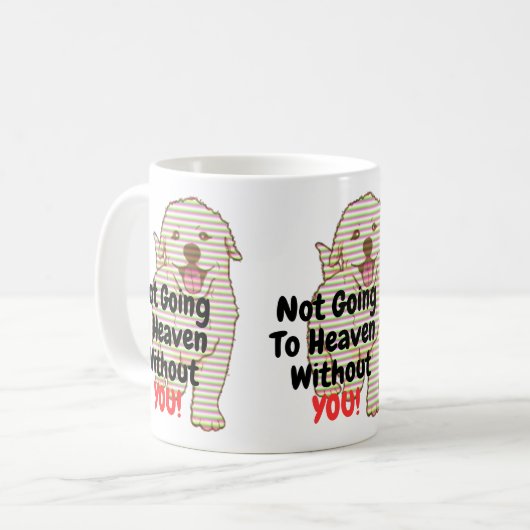 Hunde sind die beste Tasse des Menschen (Vorderseite Links)