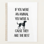 Hunde sind die besten - Planer (Vorderseite)