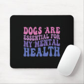 Hunde sind für mein Gesundheitsangebot Mousepad (Mit Mouse)