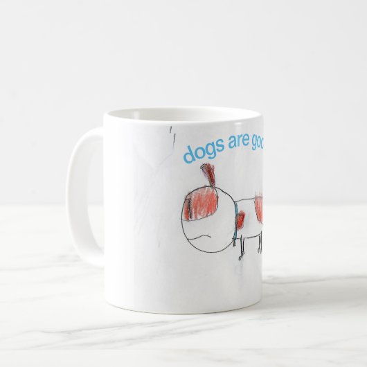 Hunde sind gute Tasse (Vorderseite Links)