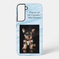 Hunde sind Link zu Paradies Marmor Hintergrund sam