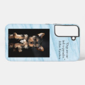 Hunde sind Link zu Paradies Marmor Hintergrund sam Samsung Galaxy Hülle (Rückseite (Horizontal))