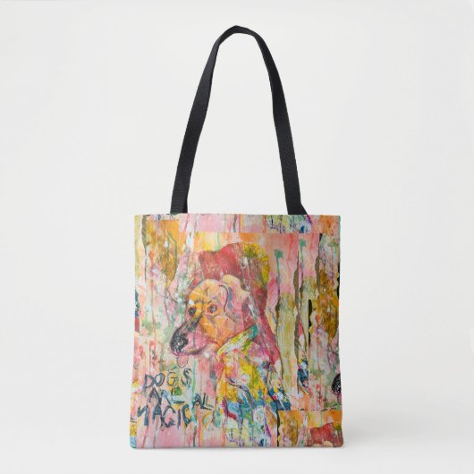 Hunde sind magisch tasche (Vorderseite)