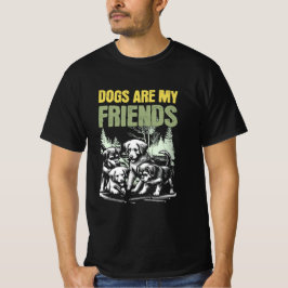 Hunde sind meine Freunde - Vintager T - Shirt der