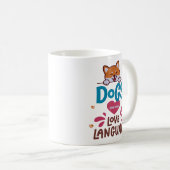 Hunde sind meine Liebe Kaffeetasse (VorderseiteRechts)