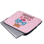 Hunde sind meine Liebe Laptopschutzhülle (Vorne Knopf)