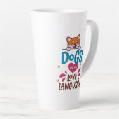 Hunde sind meine Liebe Milchtasse (Rechte Ecke)