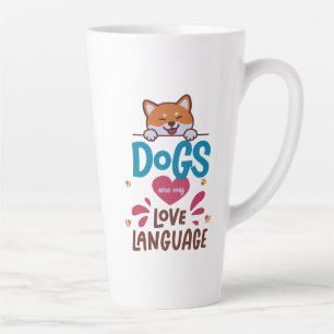 Hunde sind meine Liebe Milchtasse