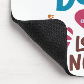 Hunde sind meine Liebe Mousepad (Ecke)