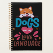 Hunde sind meine Liebe Planer (Vorderseite)