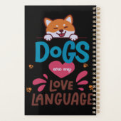 Hunde sind meine Liebe Planer (Rückseite)