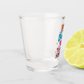 Hunde sind meine Liebe Schnapsglas (Links)