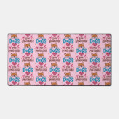 Hunde sind meine Liebe Schreibtischunterlage (Vorderseite)