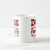 Hunde sind meine Lieblings-Mama Kaffeetasse (Mittel)