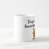 Hunde sind meine Lieblings-Tasse Kaffeetasse (Mittel)