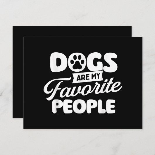 Hunde sind meine Lieblingsmenschen - Hundebesitzer (Vorne/Hinten)