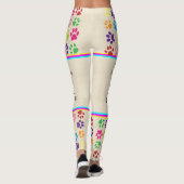 Hunde sind meine Lieblingsmenschen Leggings (Rückseite)