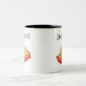 Hunde sind super zweifarbige tasse (Mittel)