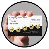 Hunde-Sitter-Visitenkarten Visitenkarte