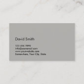 Hunde sitzen moderne Gold Silber Hunde Silhouetten Visitenkarte (Rückseite)