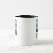 Hunde-Sledszene - Sitka, Alaska Tasse (Zentrum)