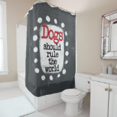 Hunde sollten den Duschvorhang der Welt beherrsche (Beispiel)