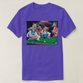 Hunde spielen Billard Classic TShirt (Design vorne)