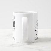 Hunde spielen Computerspiele. Funny Jumbo-Tasse (Rückseite)