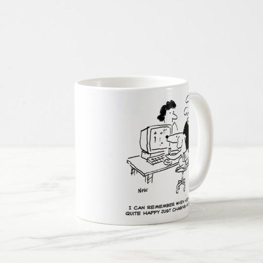 Hunde spielen Computerspiele Kaffeetasse (VorderseiteRechts)