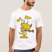 Hunde spielen einen Banjo-T - Shirt (Vorderseite)