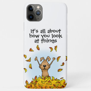 Hunde spielen in einem Pile von Herbstlauben - Spa Case-Mate iPhone Hülle