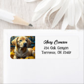 Hunde spielen in Herbstlauben Personalisiert (Insitu)