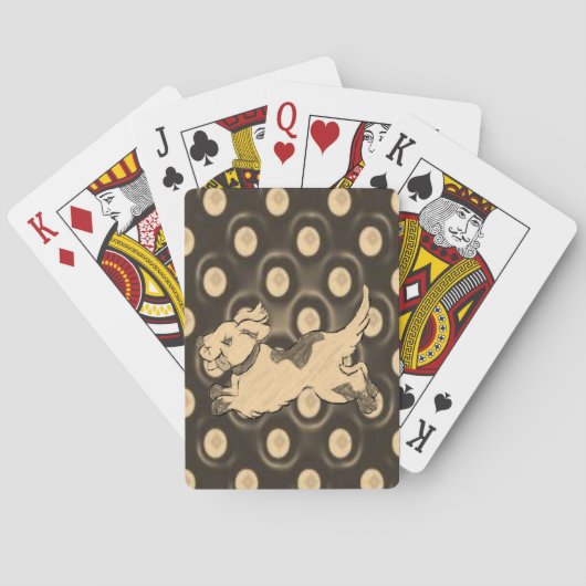 Hunde Spielkarten Deck (Rückseite)