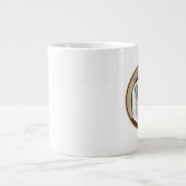 Hunde-Spitz Jumbo-Tasse (Vorderseite)