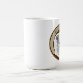 Hunde-Spitz Kaffeetasse (Mittel)