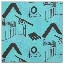 Hunde Sport Agility Stoff