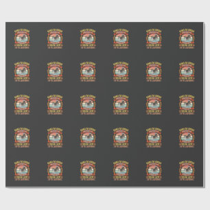 Hunde sprechen Vintage-Hundefreund-Zitat Geschenkpapier