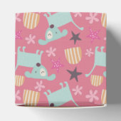 Hunde, Sterne und Blume Geschenkschachtel (Oben)