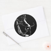 Hunde Sticker Jagd Hunde Kunst Sticker (Umschlag)