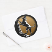 Hunde Sticker Jagd Hunde Kunst Sticker (Umschlag)