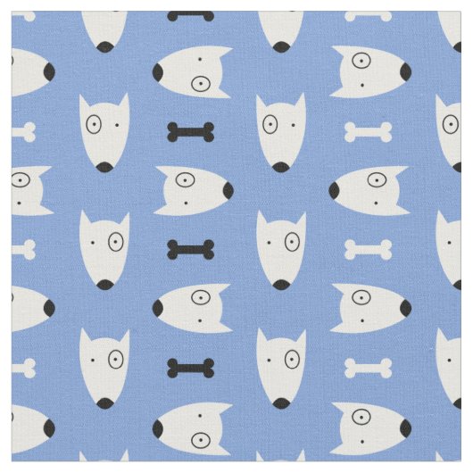 Hunde Stoff (Nahaufnahme)