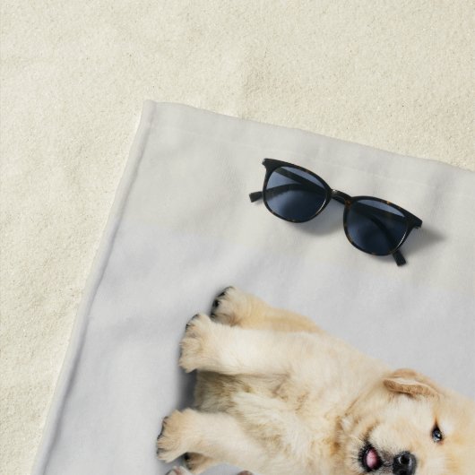 Hunde Strandtuch (Beispiel)