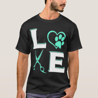 Hunde Stylist Grooming Niedlich Groomer Geschenk V T-Shirt