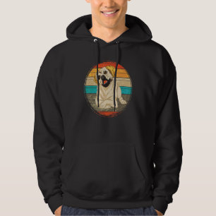 Hunde Süße Tier Haustier Eigentümer Hund Retro Pug Hoodie