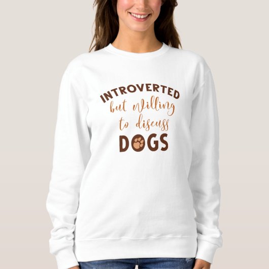 Hunde Sweatshirt (Vorderseite)