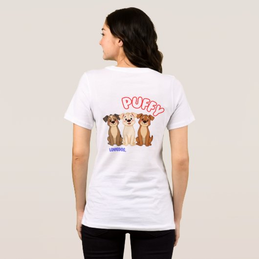 Hunde-T - Shirt (Rückseite voll)