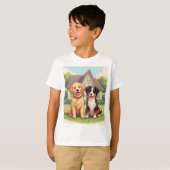 Hunde T - Shirt (Vorne ganz)
